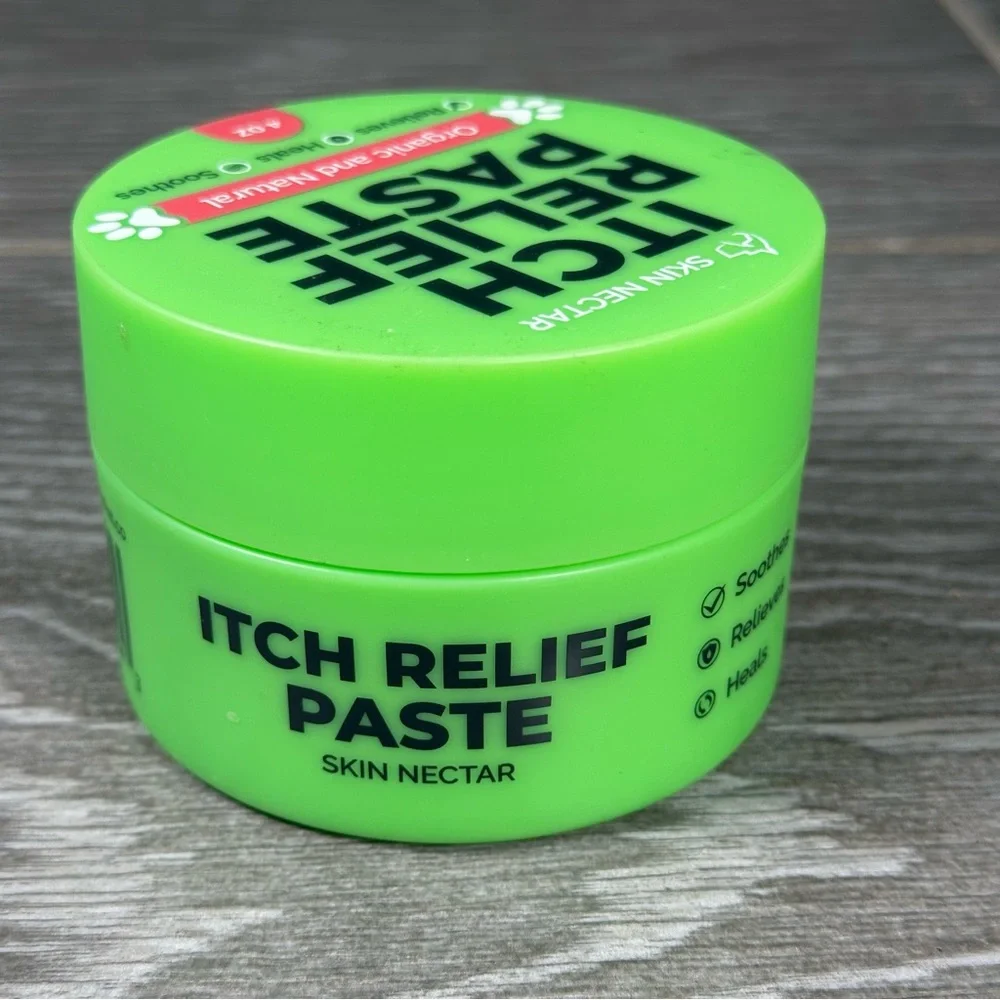 Skin Nectar Itch Relief Paste For Dogs Cats Organic And Natural 4oz